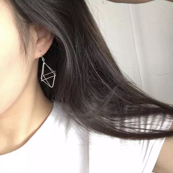 NEW!๐๐DOUBLE TETRAHEDRON!!! AWESOME!๐๐SILVERY! - Picture 4 of 8